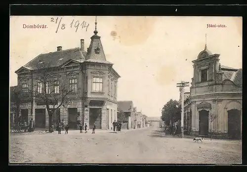 AK Dombovár, Jókai-utca