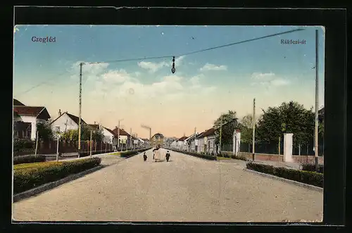 AK Czegléd, Rákóczi-út