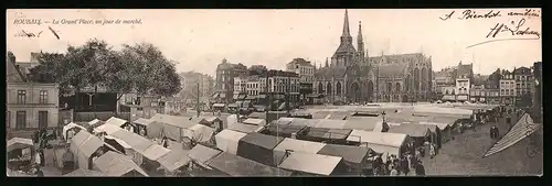 Klapp-AK Roubaix, La Grand` Place, un jour de marché