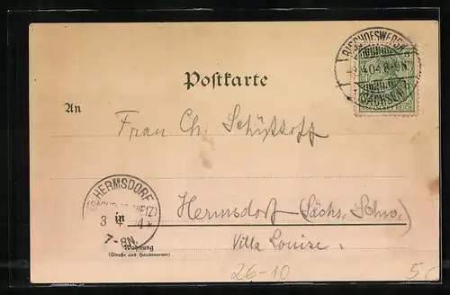 Künstler-AK Alfred Mailick: Jesus an einem Feld, Ostergruss