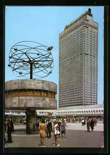 AK Berlin, Blick auf den Alexanderplatz