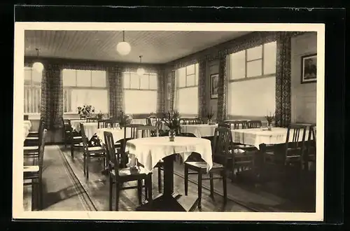 AK Mühlhausen /V., Zentrag-Ferienheim, Innenansicht