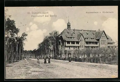 AK Hermsdorf, St. Dominikusstift, Krankenhaus und Kinderheim