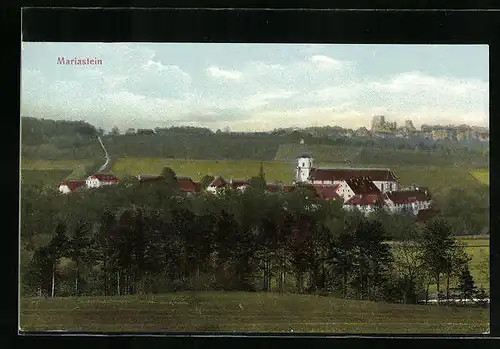AK Mariastein, Ortsansicht mit Kloster