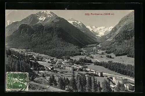 AK Pontresina, Teilansicht