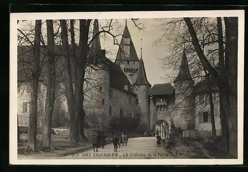 AK Colombier, Le Château et la Porte des Allées