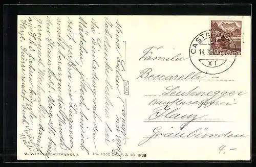 AK Castagnola, Panorama