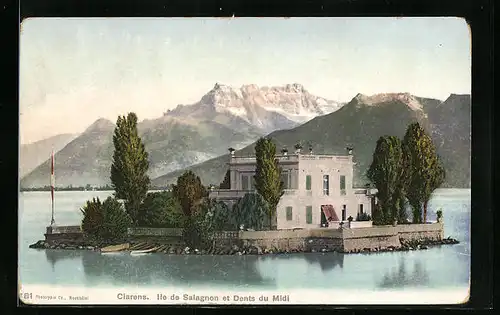 AK Clarens, Ile de Salagnon et Dents du Midi