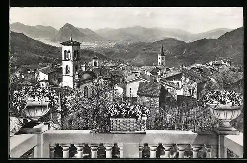 AK Sonvico, Panorama verso Lugano