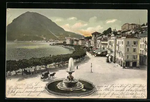 AK Lugano, Passeggiata al lago e San Salvatore