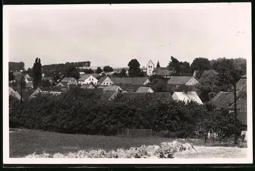 Fotografie Brück & Sohn Meissen, Ansicht Naunhof i. Sa., Blick in die Stadt