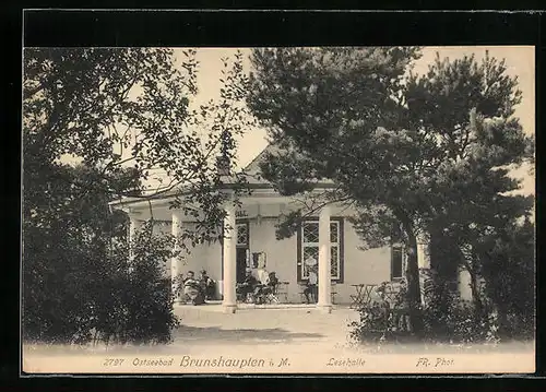 AK Brunshaupten i. M., Blick zur Lesehalle