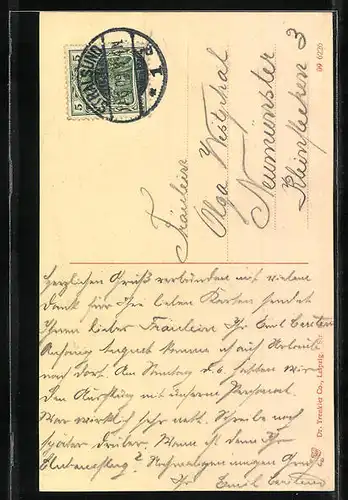 AK Stralsund, Innenansicht der Nicolaikirche