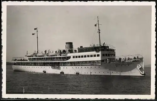 AK Passagierschiff SS Kralj Aleksandar I in der Gesamtansicht