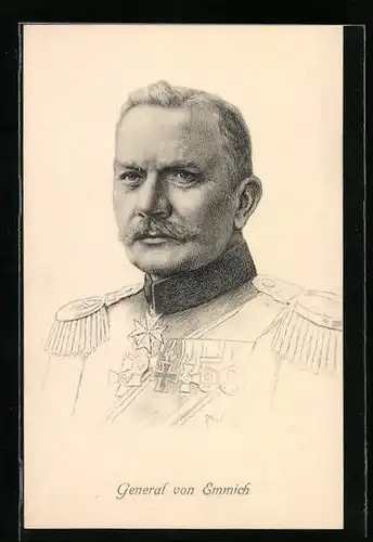 AK Heerführer General von Emmich