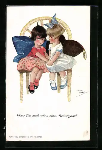 Künstler-AK Chicky Spark: Hast Du auch schon einen Bräutigam?