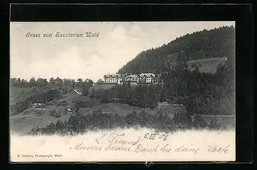 AK Wald, Sanatorium Wald