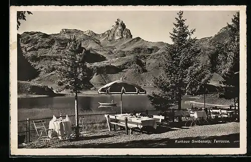 AK Seebenalp, Kurhaus Seebenalp, Terrasse