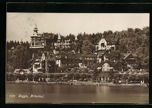 AK Weggis, Mitteldorf