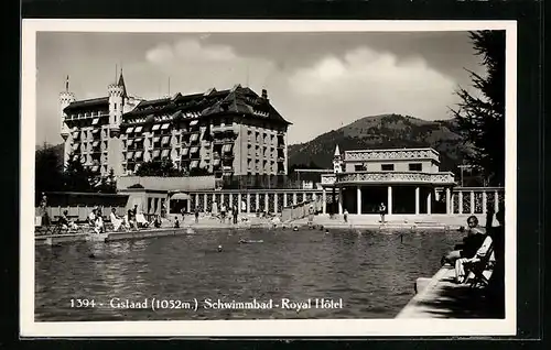 AK Gstaad, Schwimmbad des Royal Hotel