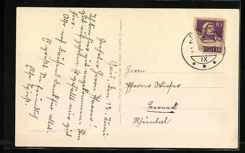 AK Gais, Blick auf die 3 Ruehüsli