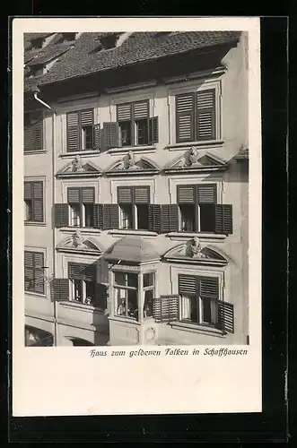 AK Schaffhausen, Haus zum goldenenFalken