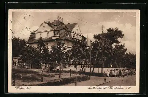 AK Kölpinsee, Mittelstands-Kinderheim