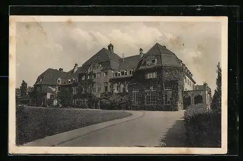 AK Stuttgart-Cannstatt, Städtisches Krankenhaus, Wirtschaftsgebäude