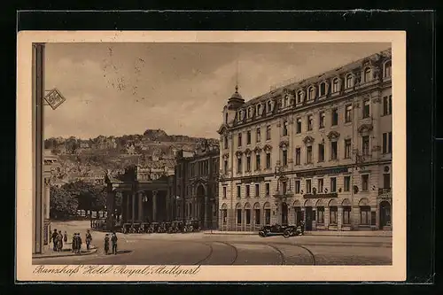 AK Stuttgart, Banzhaf`s Hotel Royal