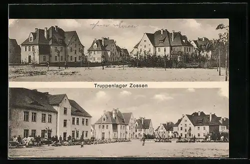 AK Zossen, Blick auf das Truppenlager