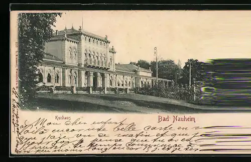 AK Bad Nauheim, Blick auf das Kurhaus