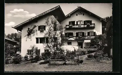 AK Schliersee /Obb., Fremdenheim Bergblick