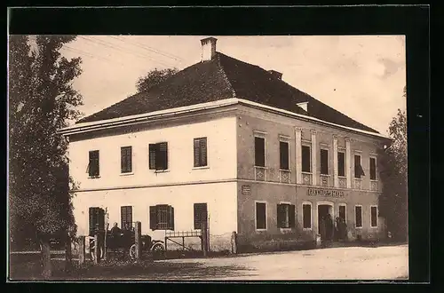 AK Klagenfurt, Gasthaus Krammer Gurkerbrücke in der Völkermarkterreichstrasse