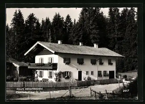 AK Oberndorf bei St. Johann, Haus Heimfrieden
