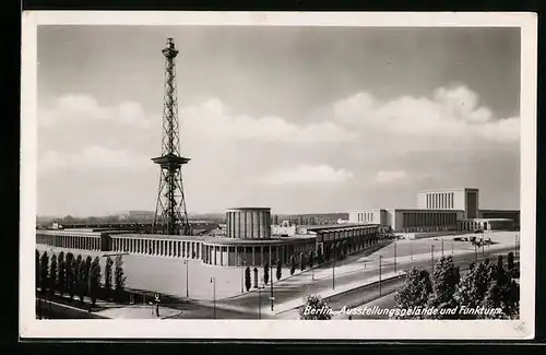 AK Berlin, Ausstellungsgelände und Funkturm