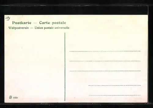 AK Berlin, Blick zur St. Hedwigskirche, Behrenstrasse