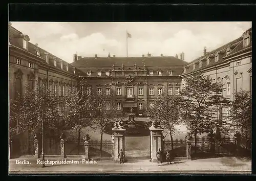 AK Berlin, Blick zum Reichspräsidenten-Palais