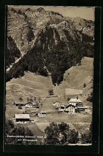 AK Riemenstalden, Ortsansicht mit Klingenstock