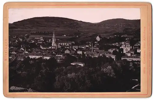 Fotografie Römmler & Jonas, Dresden, Ansicht Kissingen, Blick über die Stadt vom Altenberg aus gesehen