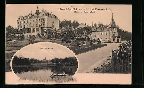 AK Kamenz i. Sa., Johannisbad-Schmeckwitz, Hendricksteich