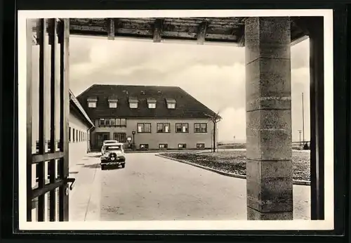 AK Partie an der Autobahn-Raststätte Magdeburger Börde