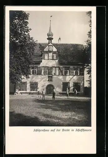 AK Schaffhausen, Schützenhaus auf der Breite