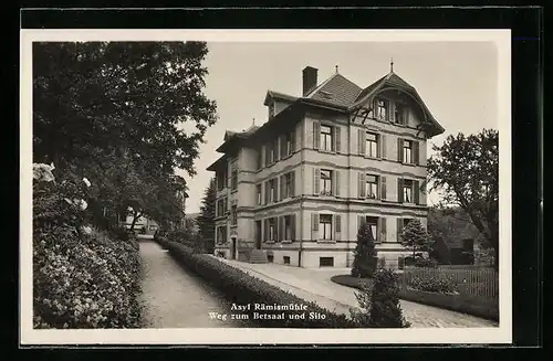 AK Rämismühle, Asyl mit Weg zu Betsaal und Silo