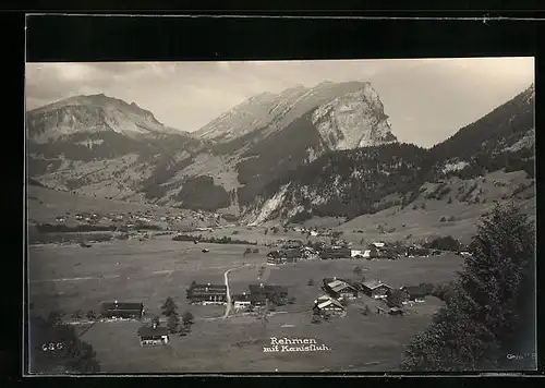 AK Rehmen, Panorama mit Kanisfluh