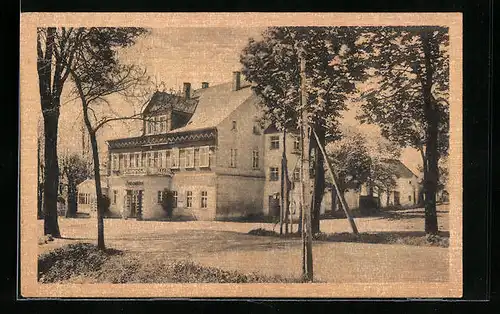 AK Zwönitz i. Erzgeb., Ballhaus Feldschlösschen
