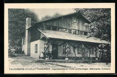 AK Uchtenhagen, Charlottenburger Jugendwanderer-Hütte
