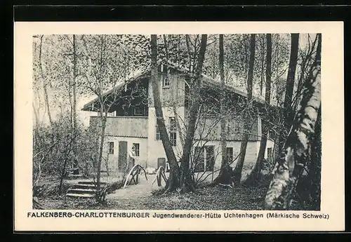 AK Uchtenhagen, Charlottenburger Jugendwanderer-Hütte