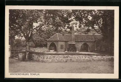 AK Templin, Kriegerehrung