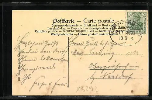 AK Geringswalde i. S., Markt mit Rathaus