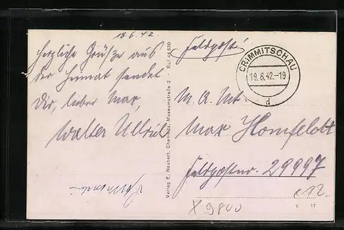 AK Reichenbach /Vogtld., Höhere Textilfachschule